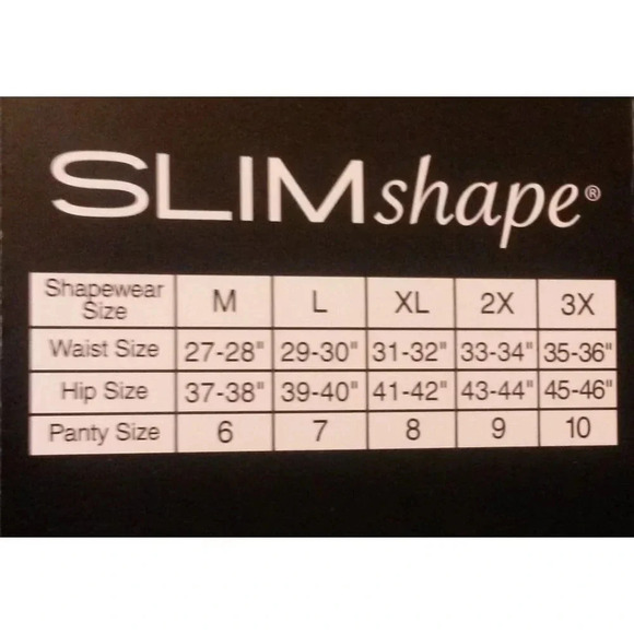 MEDIUM Sears Slim Shape Comfort Leg Waistline Brief Black  New with Tags     The - Picture 3 of 3